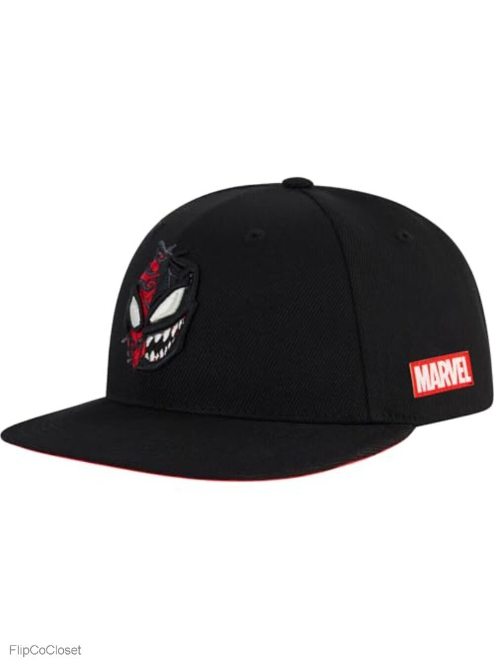 Marvel Spider-Man & Venom Split Snapback Baseball Cap Adjustable Official